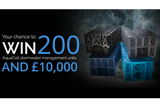 Rainwater management modules plus £10,000 prize up for grabs